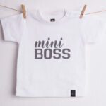 Koszulka z krótkim rękawem Mini boss rozmiar 68