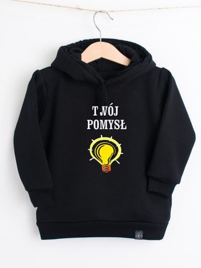 Dziecięca bluza z kapturem-własny nadruk