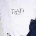 Koszulka Dad since z imionami dzieci