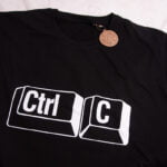 Koszulka męska czarna rozmiar L standard CTRL C