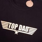 Koszulka męska czarna rozmiar XL standard Top dad