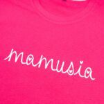 Koszulka różowa damska rozmiar L luźna Mamusia