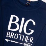 Koszulka granatowa z długim rękawem Big brother w rozmiarze 92