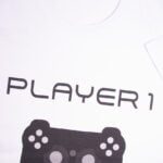 Koszulka męska biała standard Player 1 rozmiar M