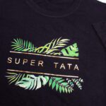 Koszulka męska czarna rozmiar XL standard Super Tata