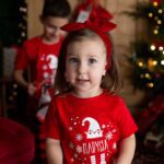 Piżama dziecięca świąteczna Elf