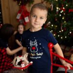 Piżama dziecięca świąteczna Renifer