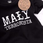 Body/koszulka z nadrukiem Mały terrorysta