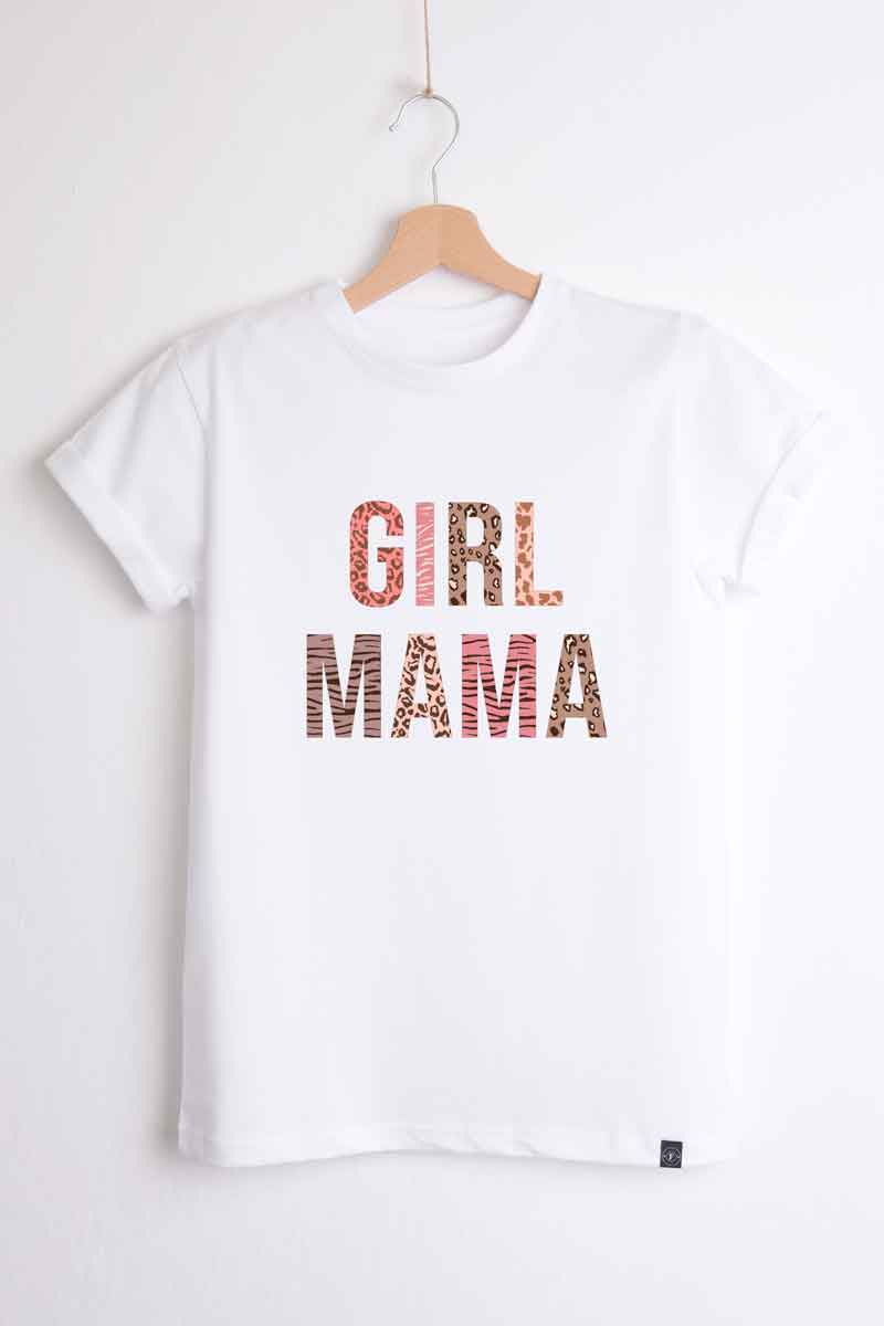Body/koszulka Mama's Girl nadruk z motywem zwierzęcym