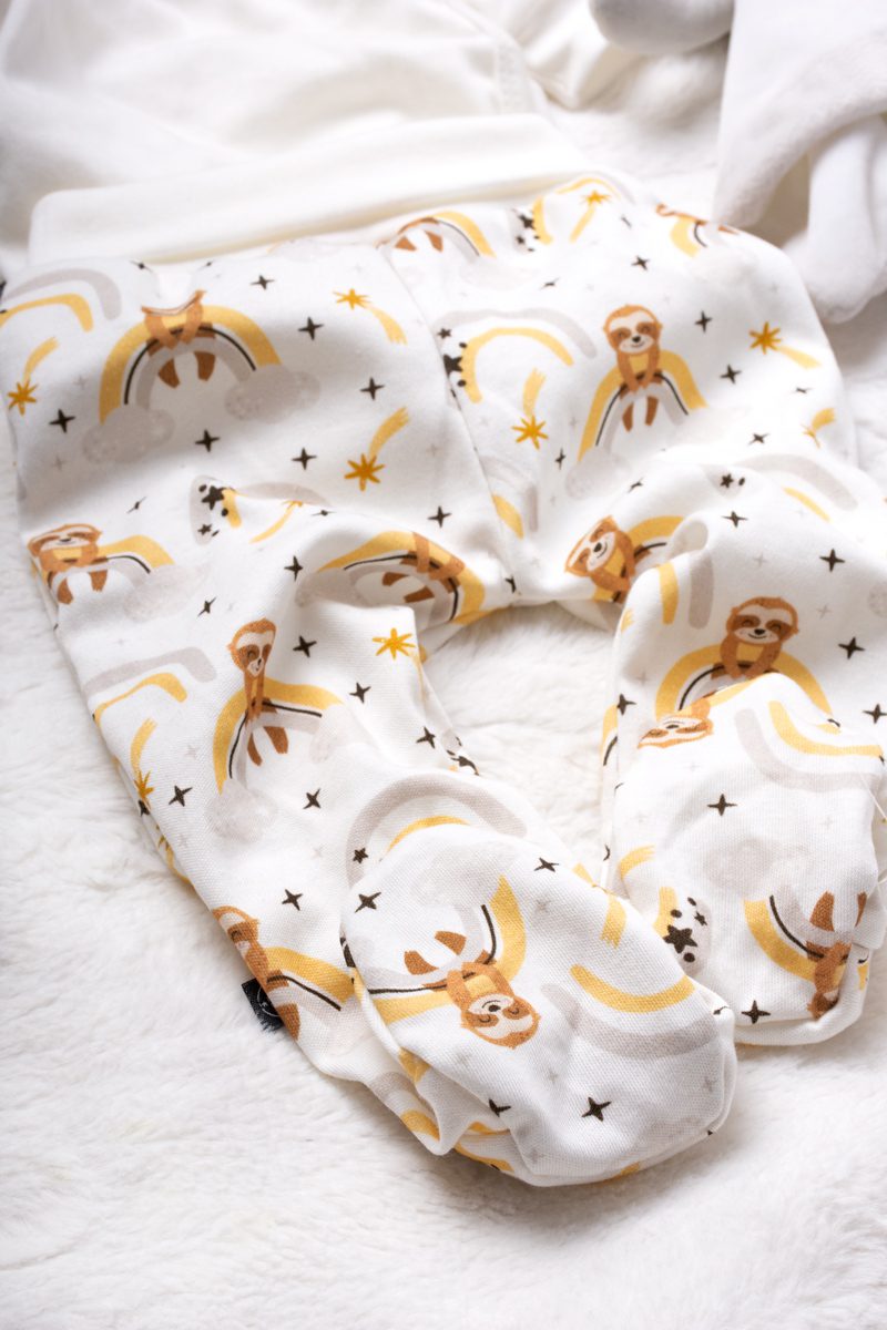 Półśpiochy niemowlęce w leniwce