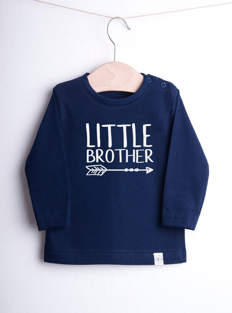 Body/koszulka z nadrukiem little brother/sister - obrazek 3