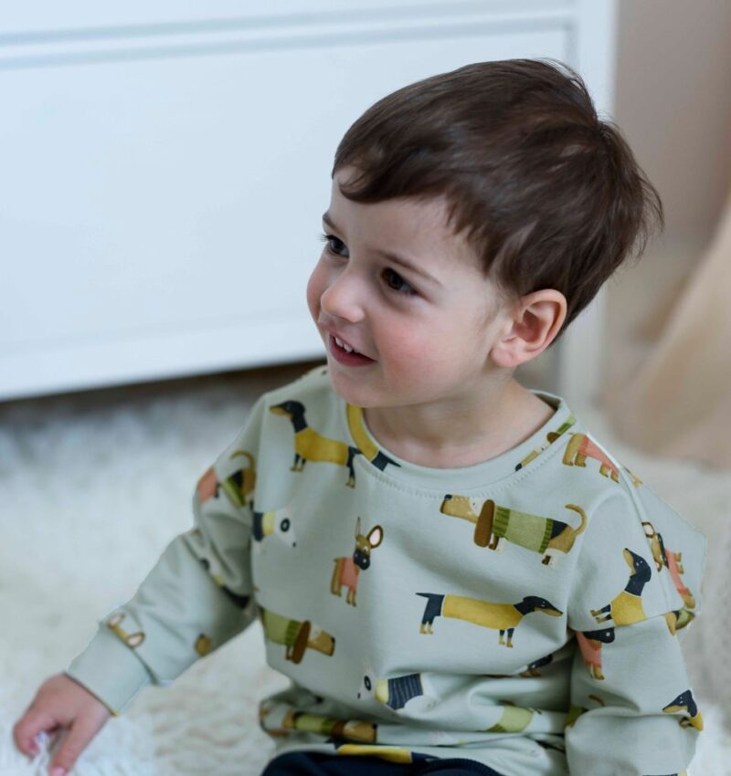 Bluza dziecięca w pieski - obrazek 7