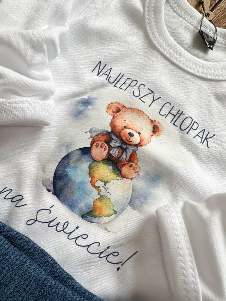 Body niemowlęce najlepszy chłopak na świecie - obrazek 3