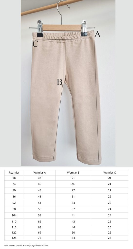 Ocieplane getry oliwkowe - obrazek 3