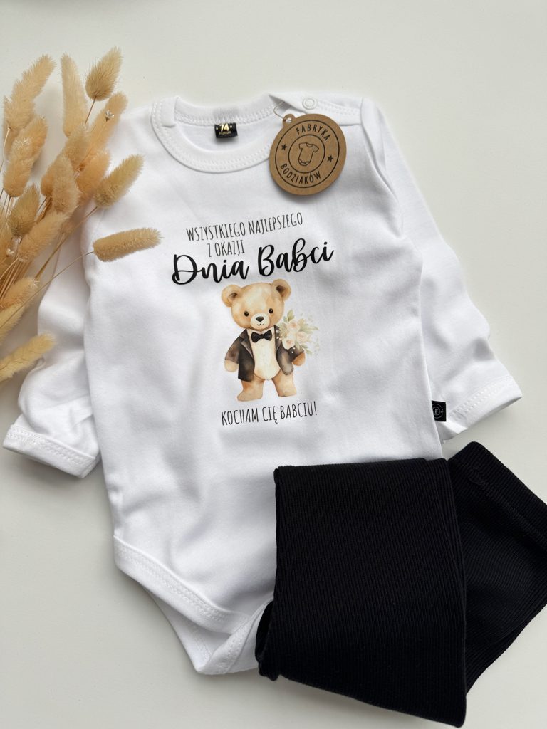 Body dla niemowlaka Wszystkiego Najlepszego z okazji Dnia Babci
