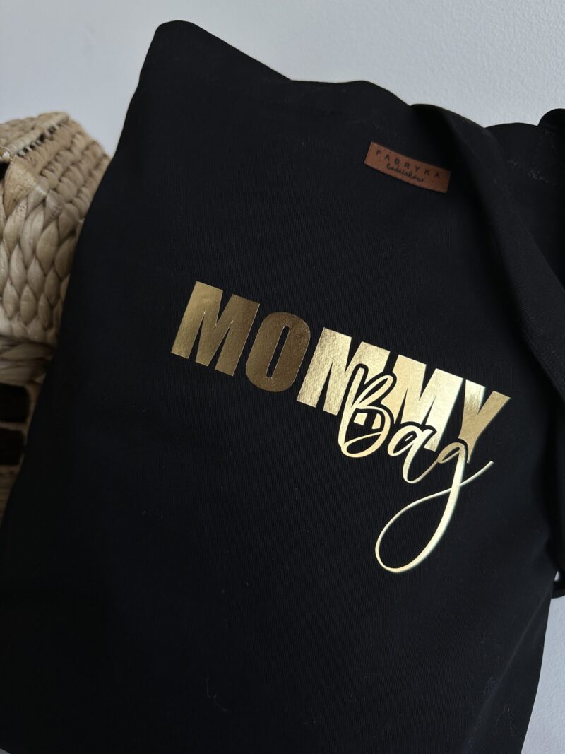Torba ze złotym nadrukiem MommyBag - obrazek 2