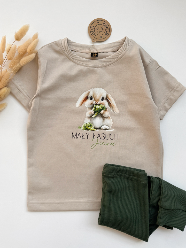 Koszulka dziecięca króliczek mały łasuch