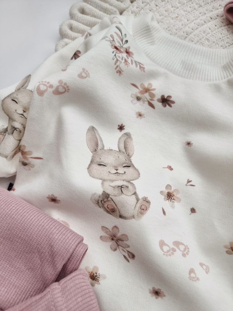 Body niemowlęce spacer z króliczkiem - obrazek 4