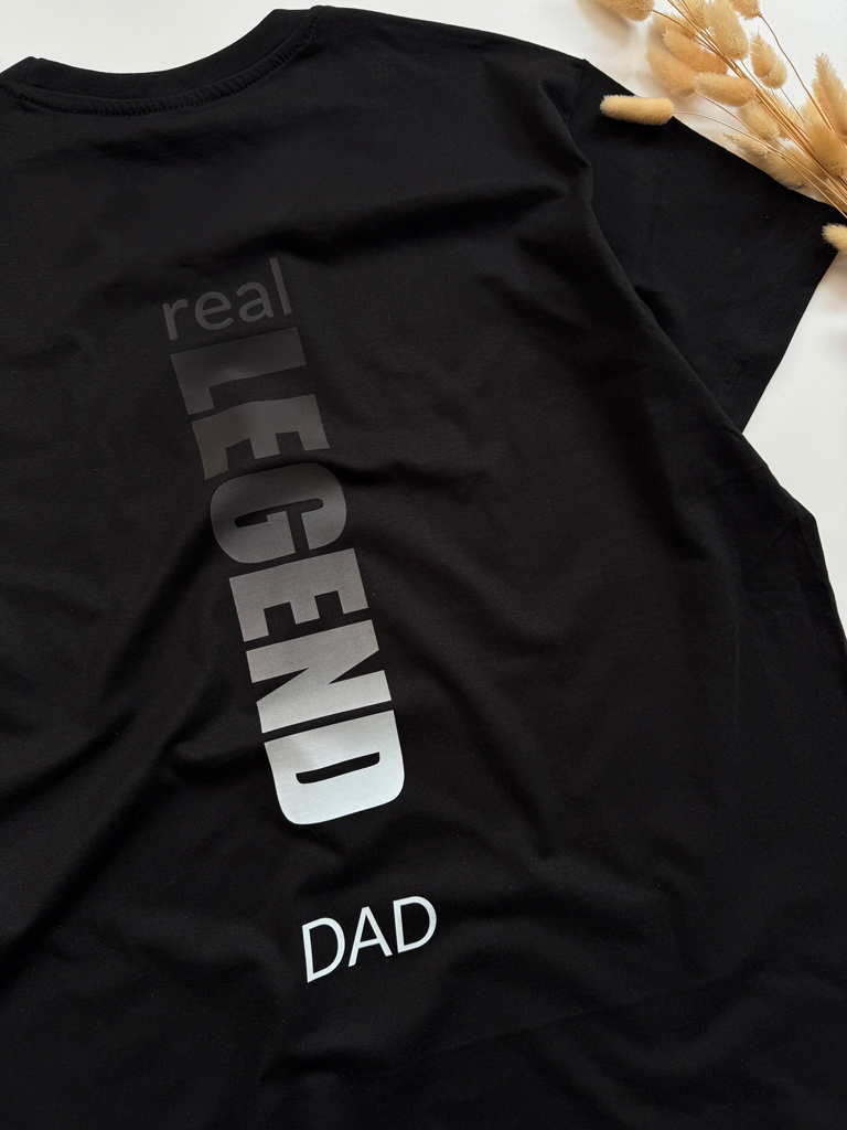 Koszulka męska z nadrukiem real legend dad