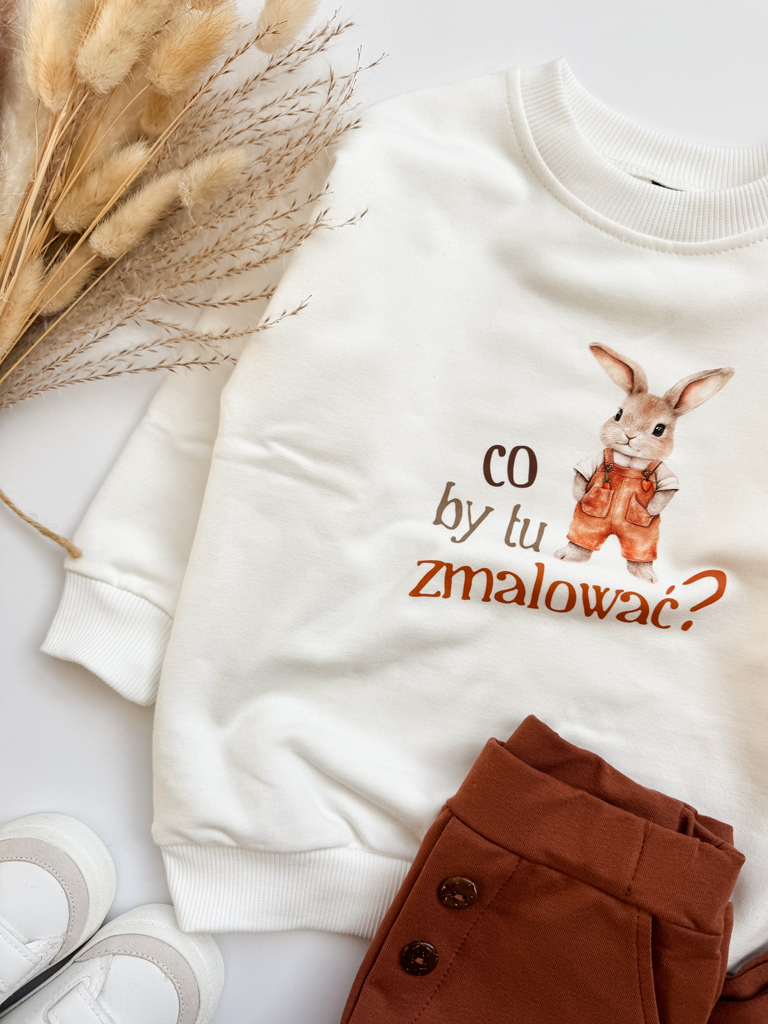 Bluza dziecięca co by tu zmalować