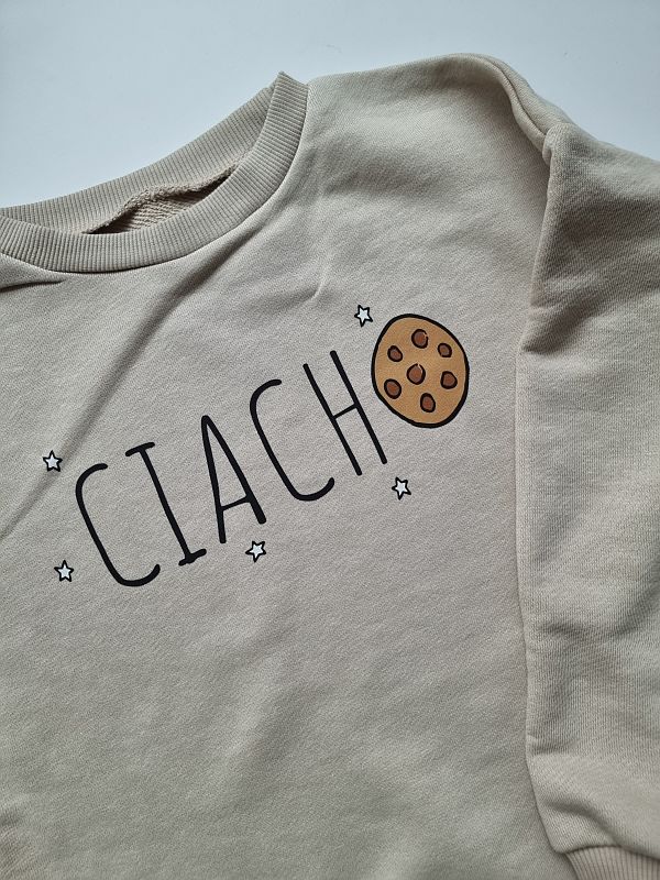 Bluza beżowa ciacho rozmiar 122