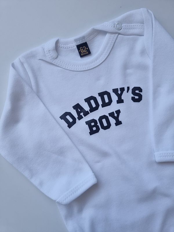 Body białe długi rękaw daddy's boy rozmiar 62