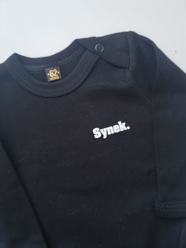 Body czarne długi rękaw synek rozmiar 62