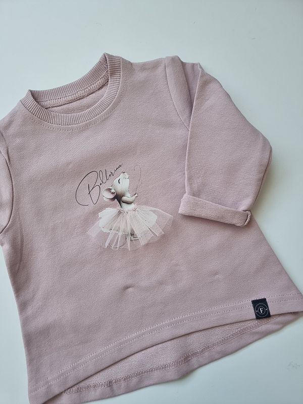 Tunika różowa myszka balerina rozmiar 80