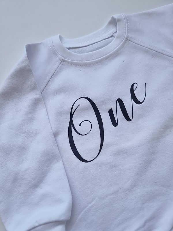 Bluza biała one rozmiar 80