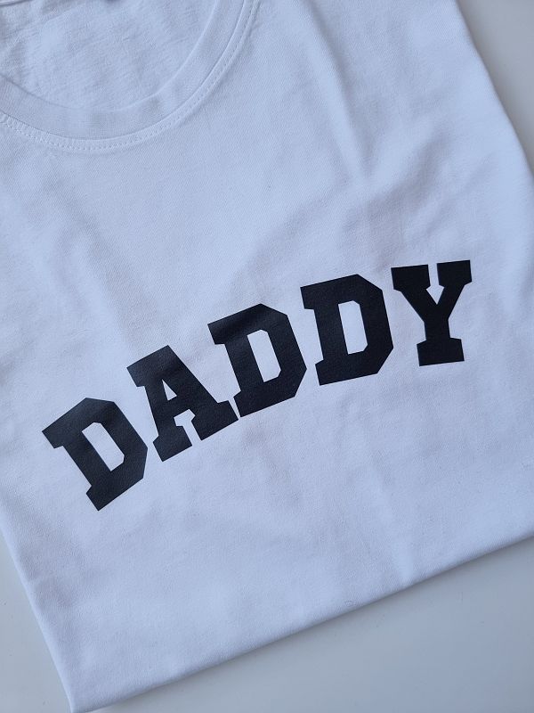 Koszulka biała męska daddy rozmiar XXL