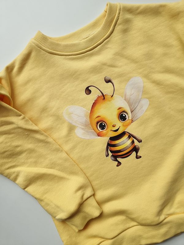 Bluza żółta pszczoła rozmiar 110