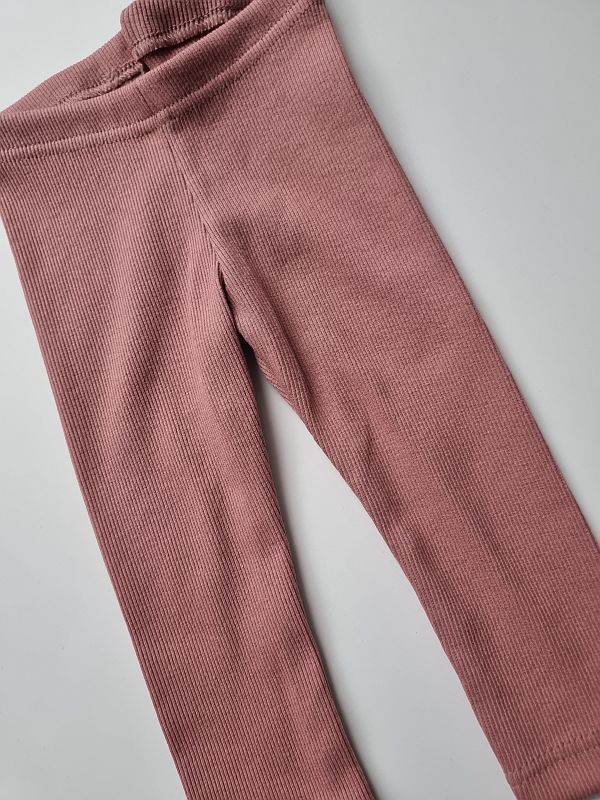 Getry prążek brudny róż rozmiar 74