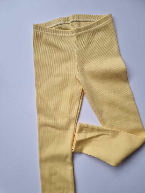 Getry prążek żółte rozmiar 98