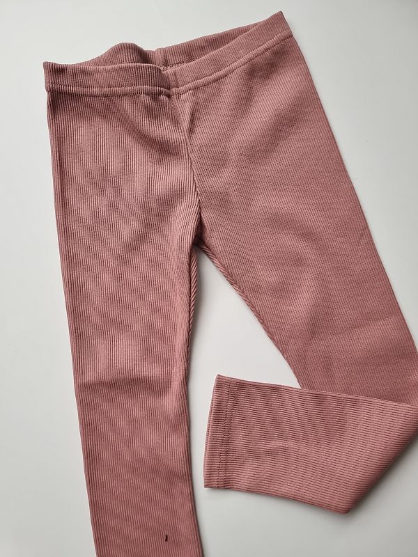 Getry prążek brudny róż rozmiar 104