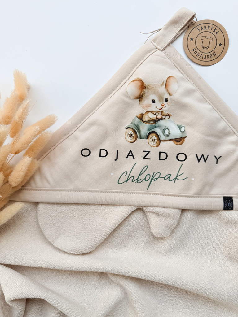 Okrycie kąpielowe myszka odjazdowy chłopak