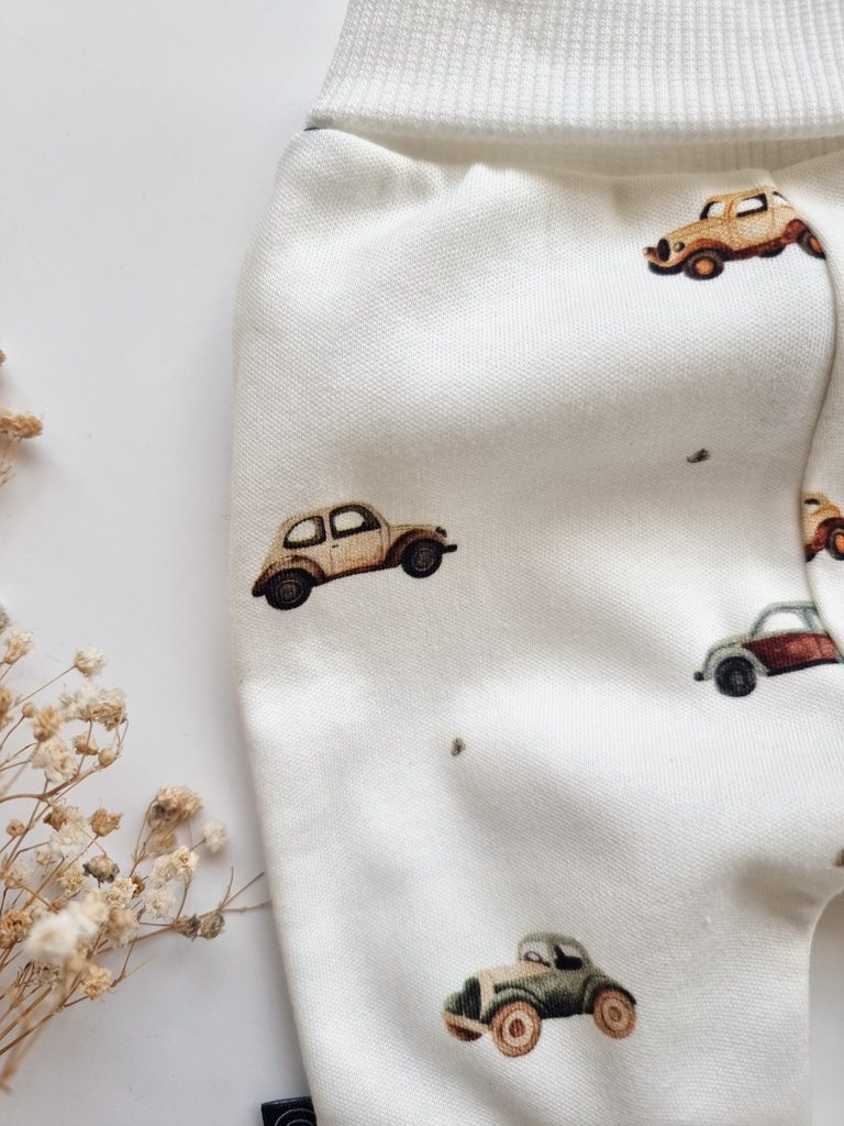 Półśpiochy niemowlęce vintage auta - obrazek 3