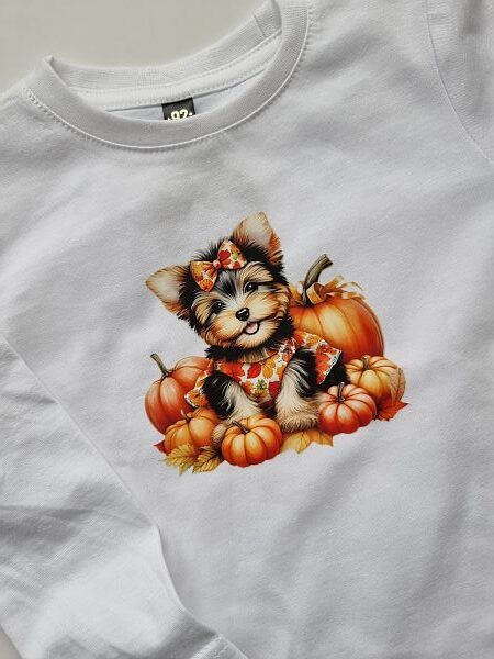 Koszulka biała długi rękaw york rozmiar 92