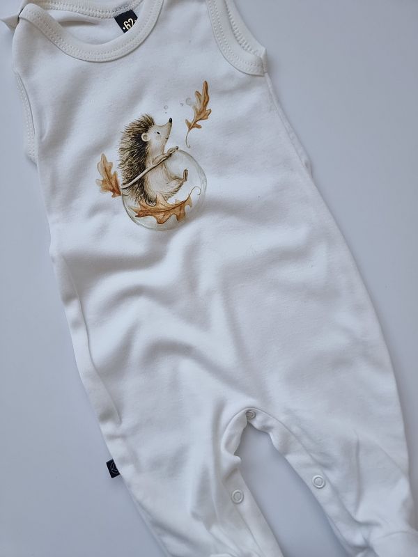 Śpiochy ecru jeż w kuli rozmiar 62