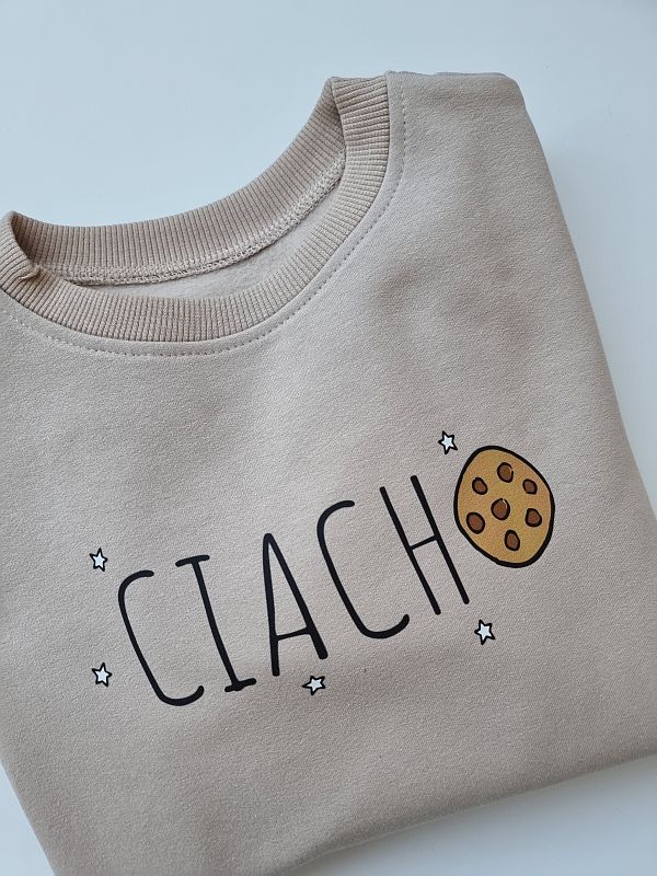 Bluza beżowa ciacho rozmiar 128