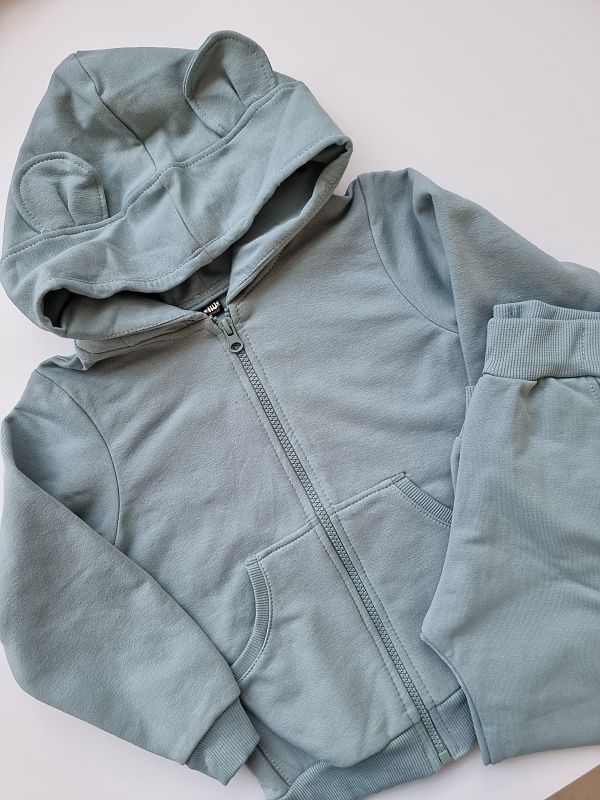 Komplet dresowy niebieski rozmiar 110