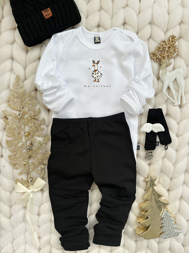 Body dla niemowlaka świąteczna gąska