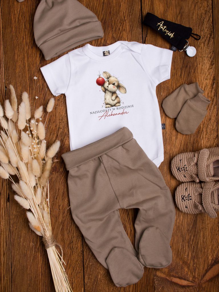 Body niemowlęce króliczek najsłodszy w rodzinie