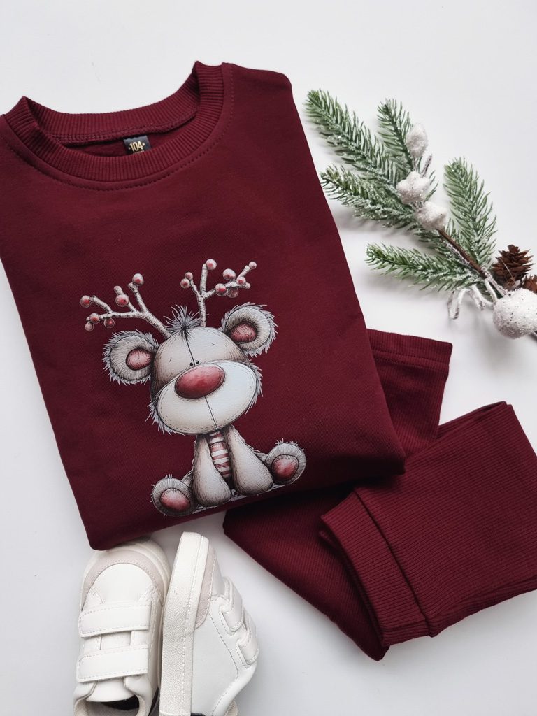 Komplet dla dziecka misio reniferek