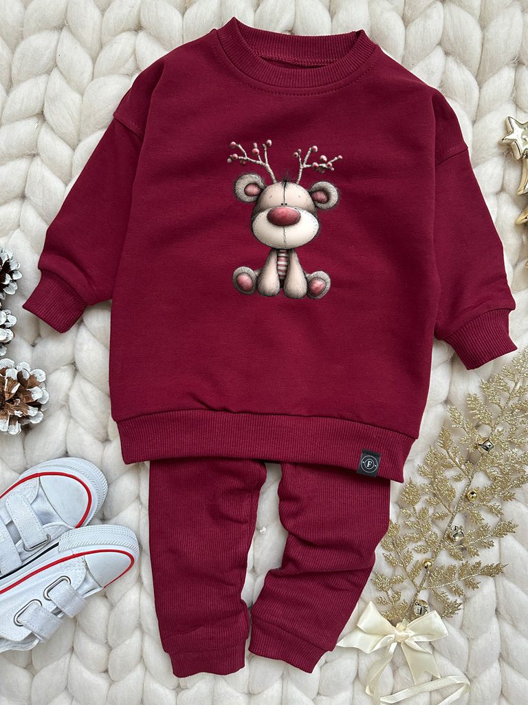 Komplet dla dziecka misio reniferek