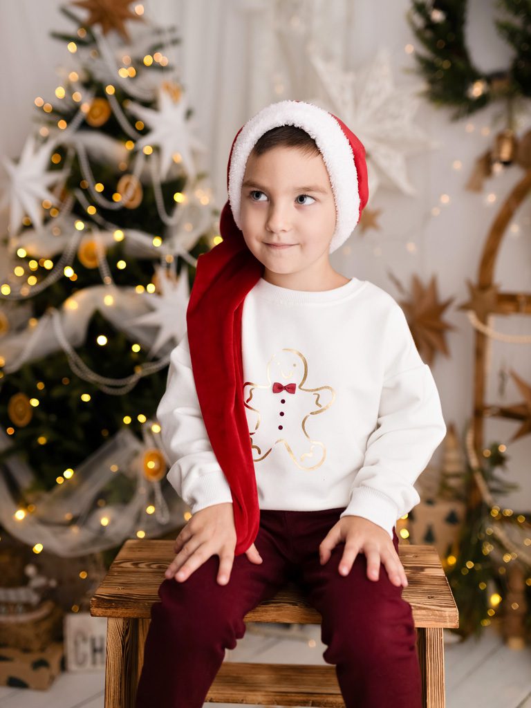 Bluza dziecięca złoty piernik elegant