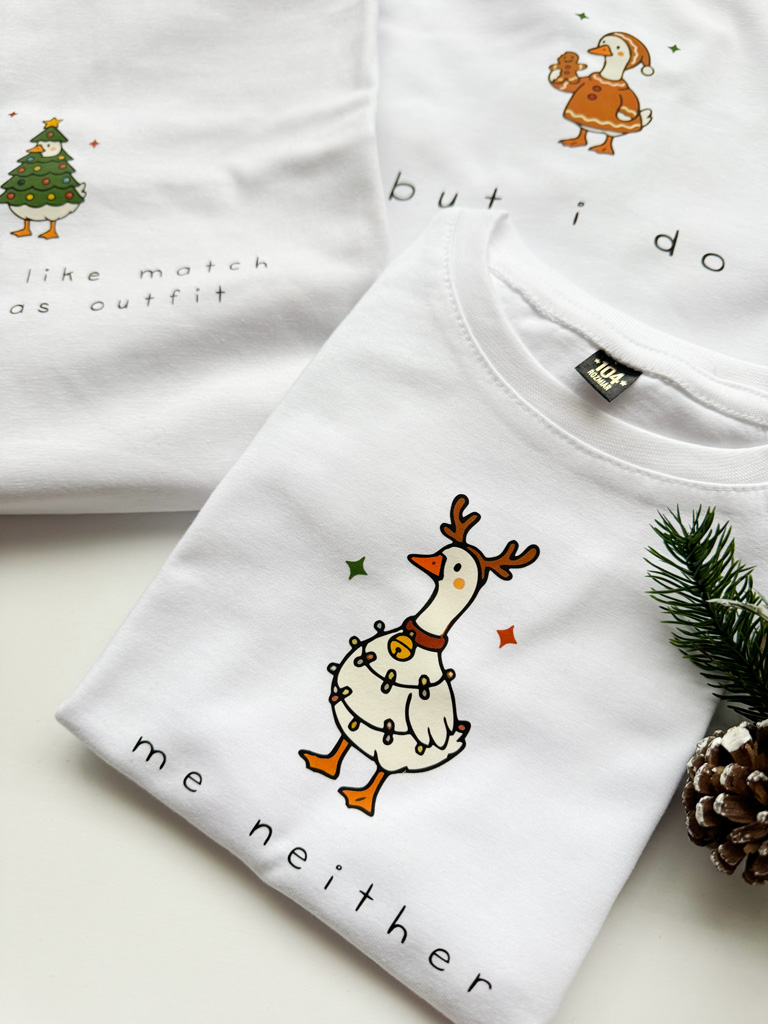 Koszulka dziecięca świąteczna gąska