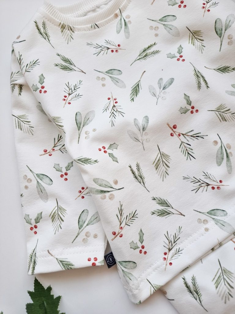 Komplet dla dziecka gałązki koszulka + spodnie - obrazek 3