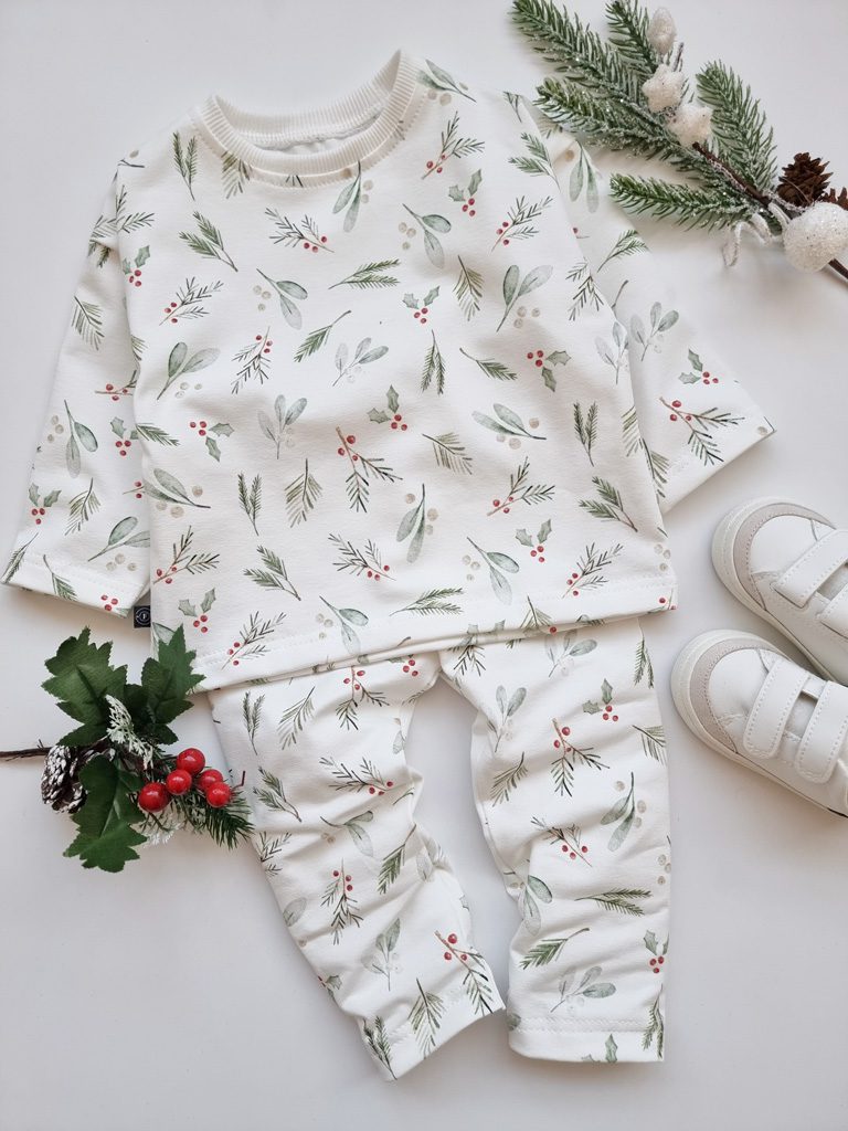 Komplet dla dziecka gałązki koszulka + spodnie - obrazek 5