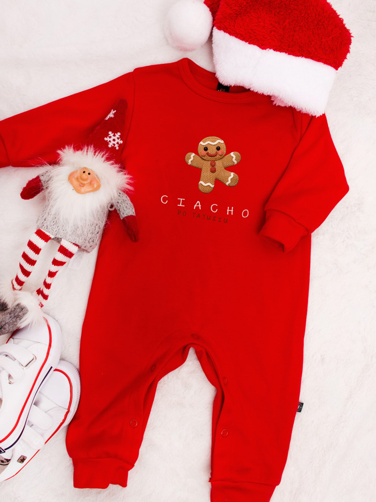 Pajac niemowlęcy pierniczek ciacho po tatusiu