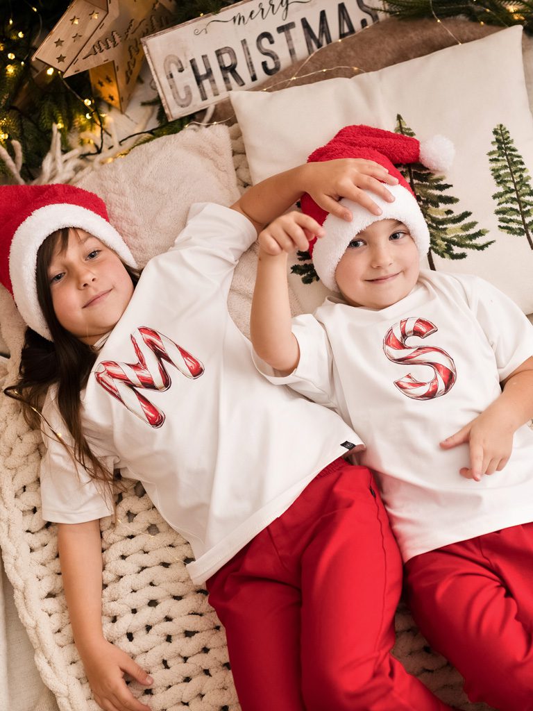 Piżama dziecięca z inicjałem - obrazek 3